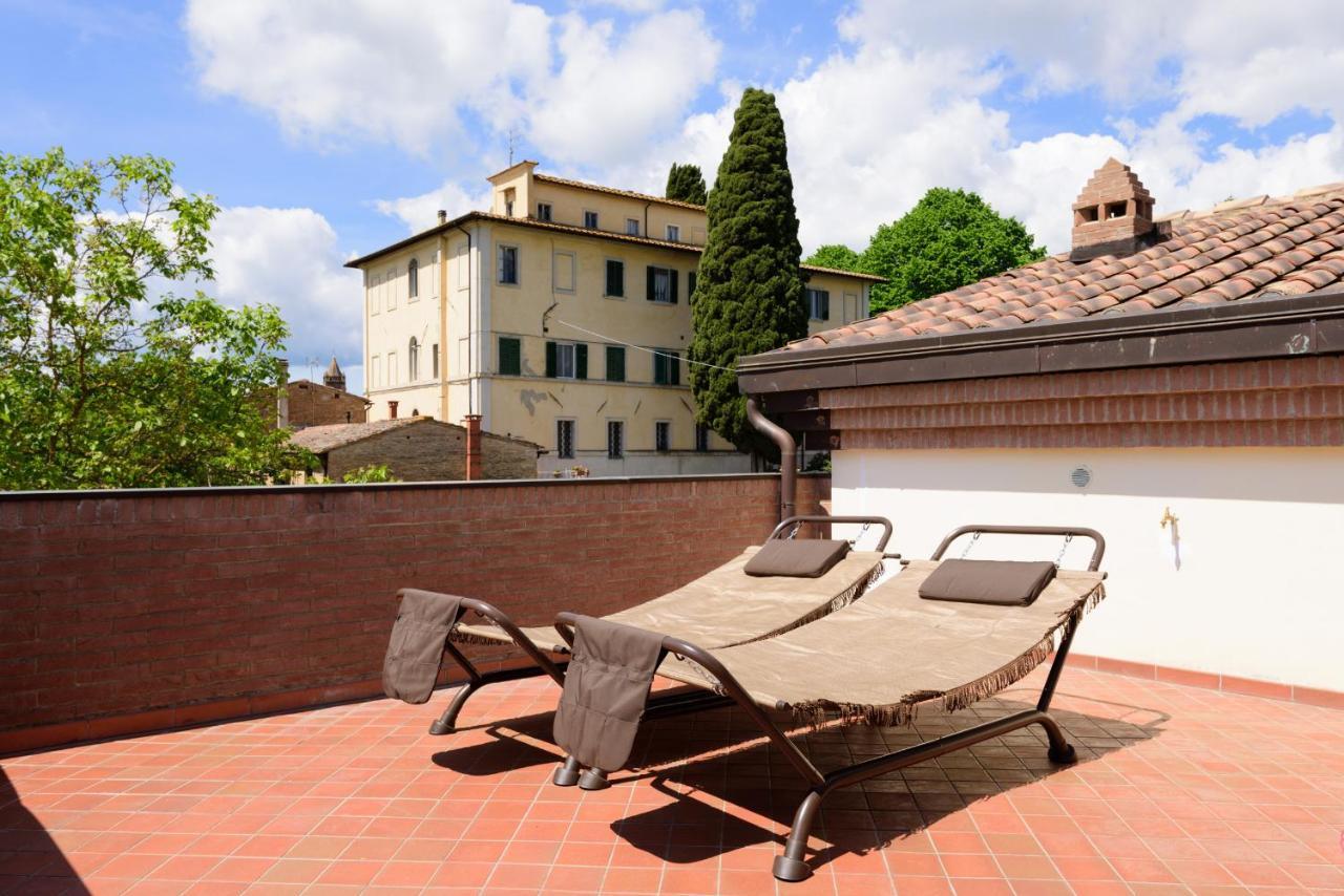Apartmán Luglie 360° Panoramic Terrace Siena Exteriér fotografie