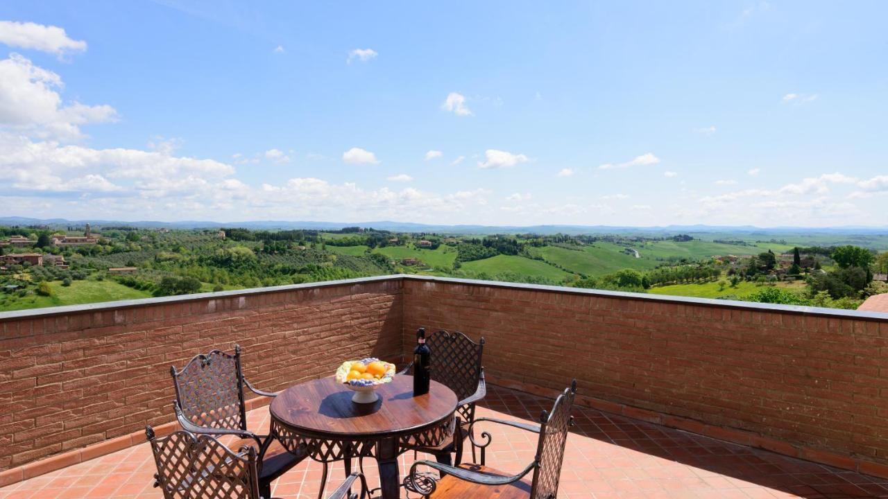 Apartmán Luglie 360° Panoramic Terrace Siena Exteriér fotografie