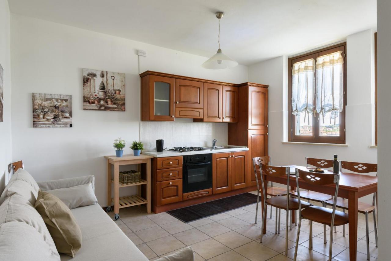 Apartmán Luglie 360° Panoramic Terrace Siena Exteriér fotografie