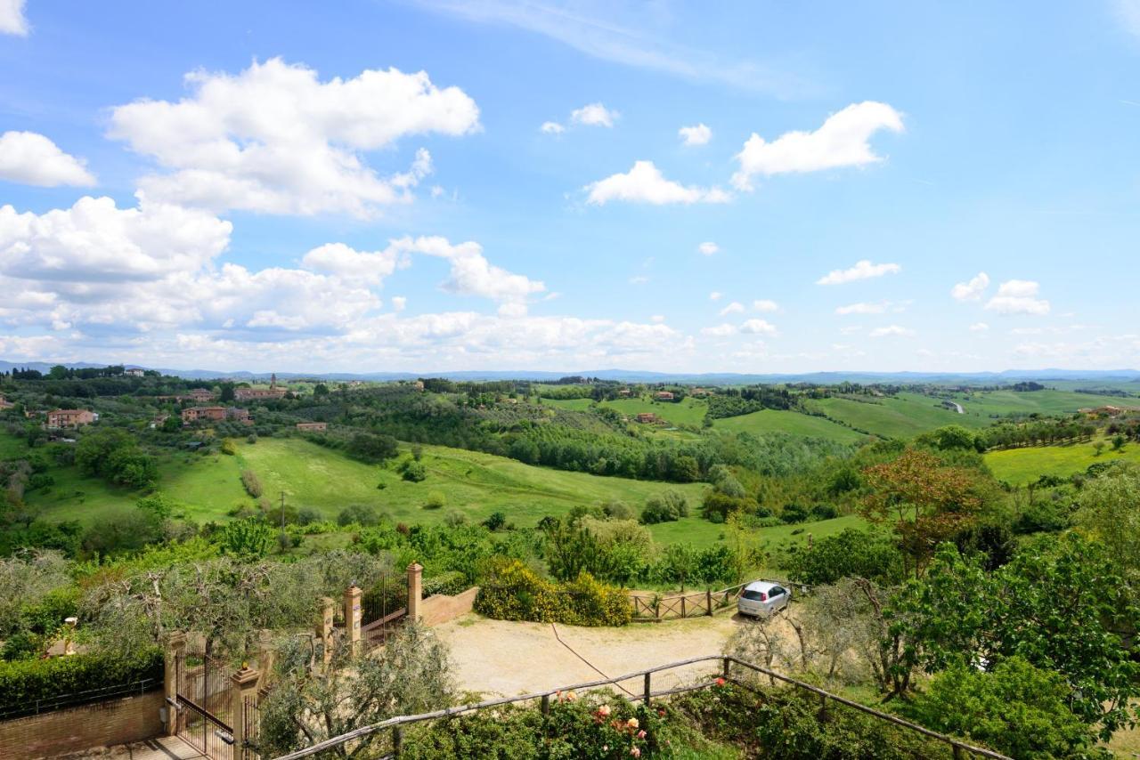 Apartmán Luglie 360° Panoramic Terrace Siena Exteriér fotografie
